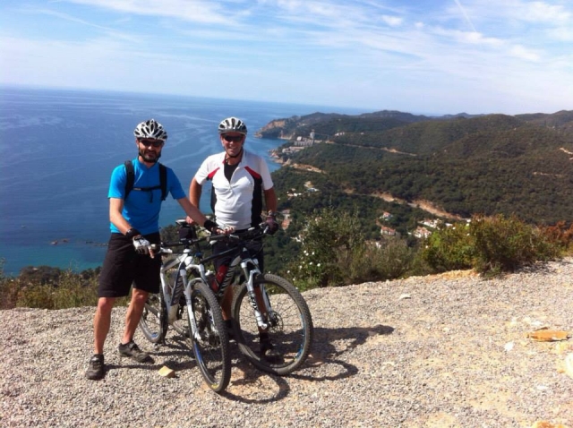 BTT por la costa brava